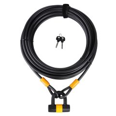 VINZ Kinabalu Cable Lock - 12mm x 15 Meters